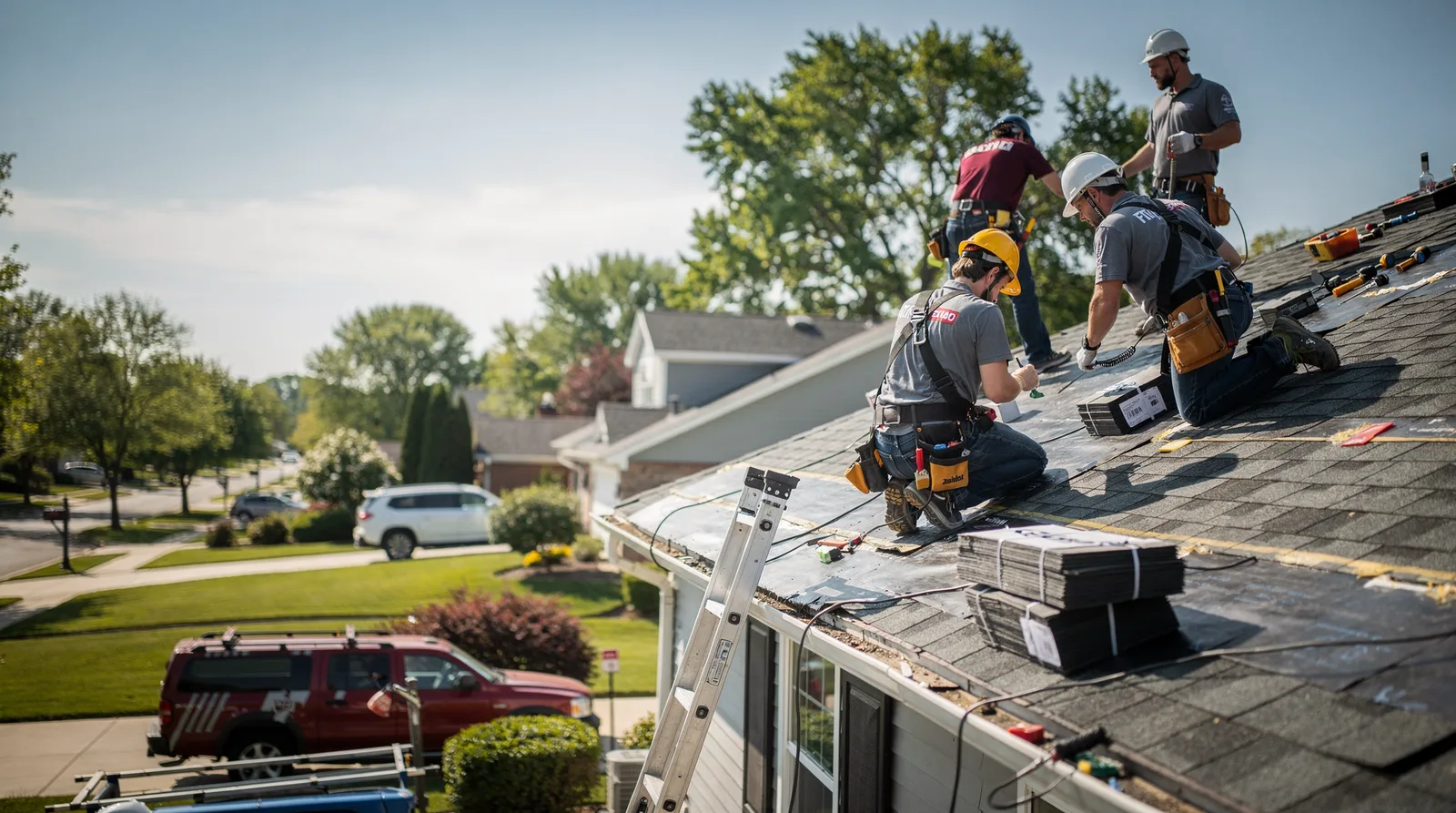 Roof Repair in Cedar Point, IL around you